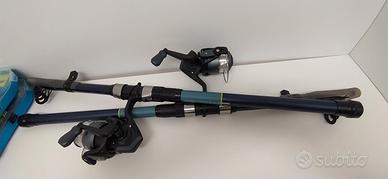 Canne da pesca + mulinello