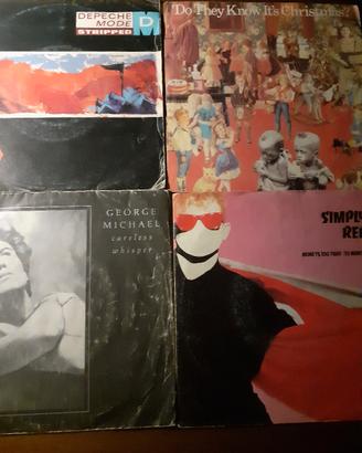 45 giri dischi pop rock anni '80