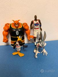 Lotto 4 Action Figure Space Jam 1996 Vintage