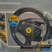 Volante con pedaliera thrustmaster 