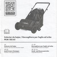 Raccoglitore foglie ed erba PARKSIDE PKM 103 A1