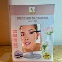 Specchio trucco LED – Elegante e come nuovo