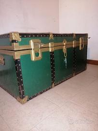 Baule contenitore vintage anni '70