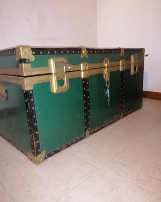 Baule contenitore vintage anni '70