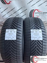 2 PNEUMATICI 225/50 R18 LANDSAIL 4 STAGIONI 95%