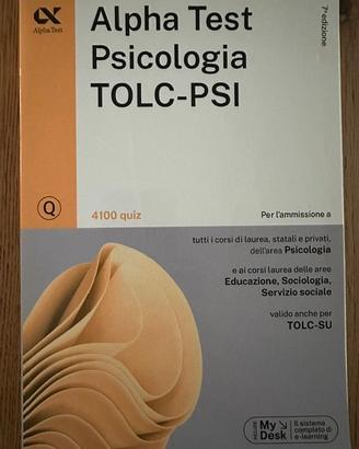 Libri per TOLC PSI_ Manuale + libro Quiz