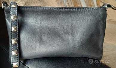 Borsa in pelle nera
