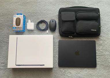 APPLE MACBOOK AIR M4 “13,6” MEZZANOTTE+ACCESSORI