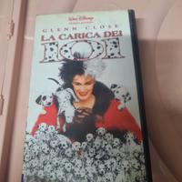 videocassetta Disney VHS "La carica dei 101"