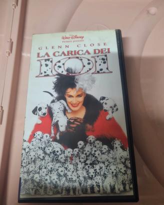 videocassetta Disney VHS "La carica dei 101"