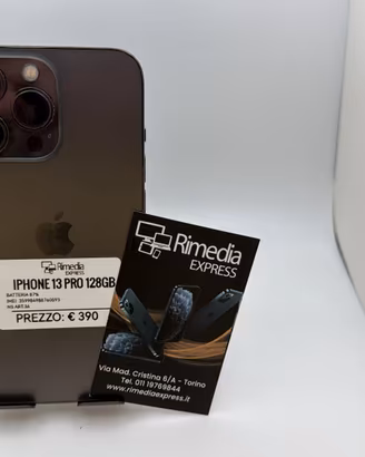iPhone 13 Pro 128GB graphite usato garanzia 