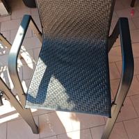 2 sedie da giardino 