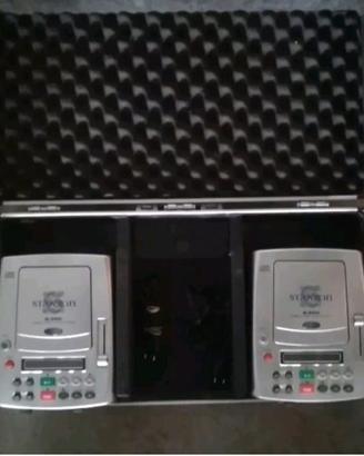 CDJ CON VALIGIA VINTAGE + ALTRA VALIGIA VUOTA