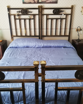 Letto ottone