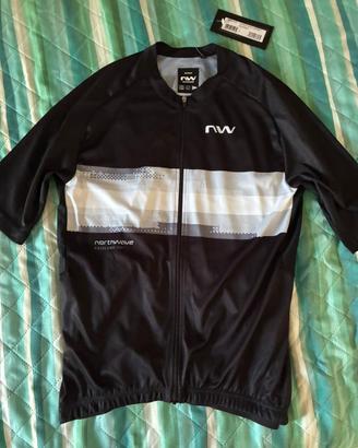 Maglia ciclismo northwave tg. L nuova