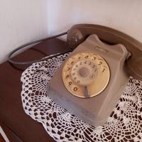telefono a cornetta .