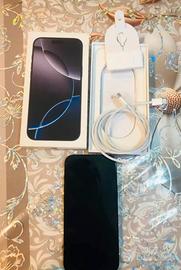 iPhone 16 pro max 512gb