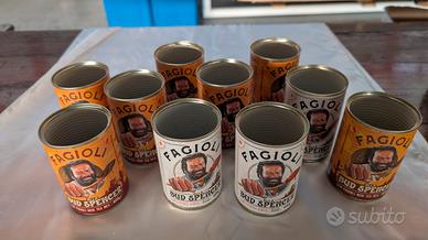  Bud Spencer Fagioli barattoli vuoti 