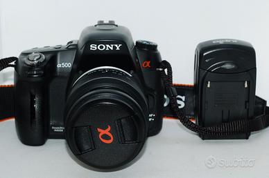 fotocamera reflex Sony a500 alpha 500 12mpx 18-55
