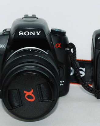 fotocamera reflex Sony a500 alpha 500 12mpx 18-55