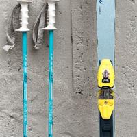 Sci discesa Kastle FW1 Comfort e bastoncini