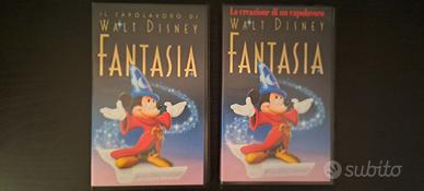 FANTASIA -WALT DISNEY - 2 VHS