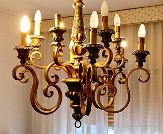 Lampadario Antiquariato