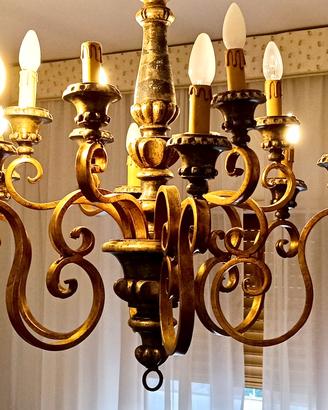 Lampadario Antiquariato