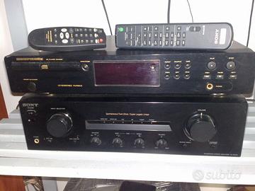 amplificatore più  lettore cd 