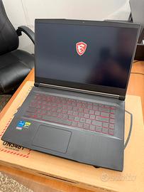 Notebook Msi thin gf63