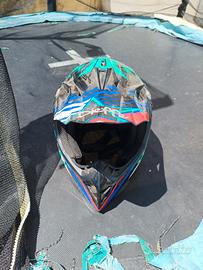 casco da motocross dieffe per  ragazzo 12/14 anni 