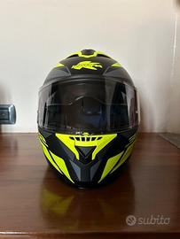 Kappa CASCO KV32 ORLANDO MIXER NERO OPACO/GIALLO