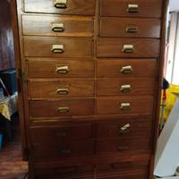 mobile schedario con serranda 