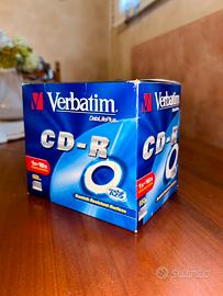 Stock 10 CD-RW Verbatim DataLifePlus 650MB nuovi