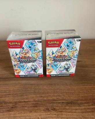 bundle 6 buste evoluzioni prismatiche sigillato 