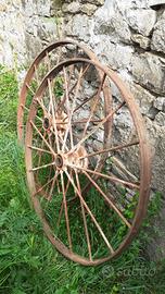 ruote in ferro antiche