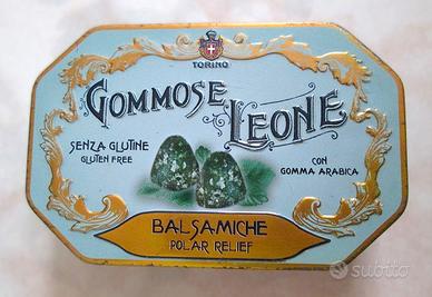 Scatola latta caramelle GOMMOSE LEONE collezione