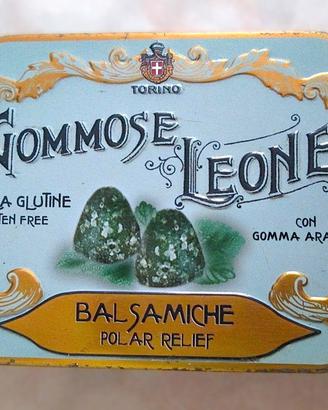 Scatola latta caramelle GOMMOSE LEONE collezione