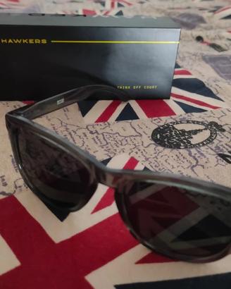 Hawkers Occhiali da Sole, Grigio/Nero, One Size Un
