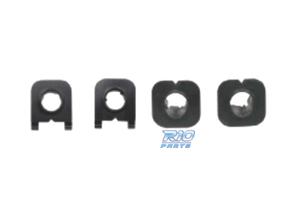 KIT 4 SUPPORTI PDC BMW E60 E61 PARAURTI ANTERIORE 