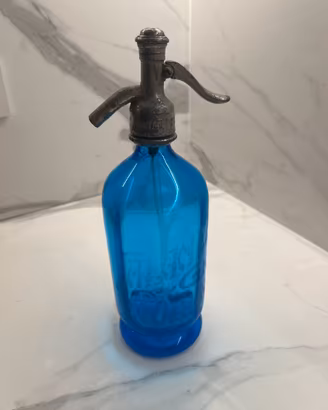Bottiglia seltz vintage da collezione