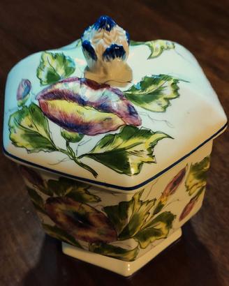 VASO DEL PRODUTTORE MICJIELOTTO DECORTO A MANO.