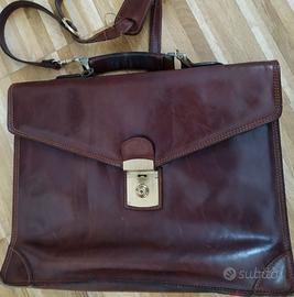 Borsa portadocumenti pelletteria italiana