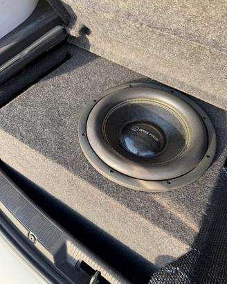 Subwoofer bass face