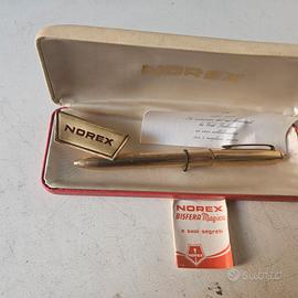 Penna Stilografica norex anni 70 oro laminato