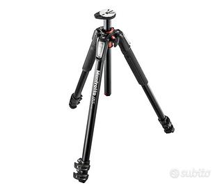 Treppiede Manfrotto con testa e sacca