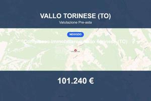 Immobile in asta di 245 m² a Vallo Torinese