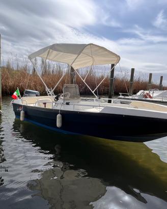 Rio 450 cross con Yamaha TOP 700