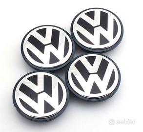 4 Tappi Coprimozzo Logo - VW - 65 56 55mm - Accessori Auto In vendita a  Bolzano
