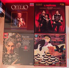 Vinili musica classica lirica opera Verdi Puccini 